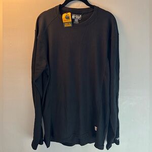 NWT Carhartt Men's Black Long Sleeve Shirt